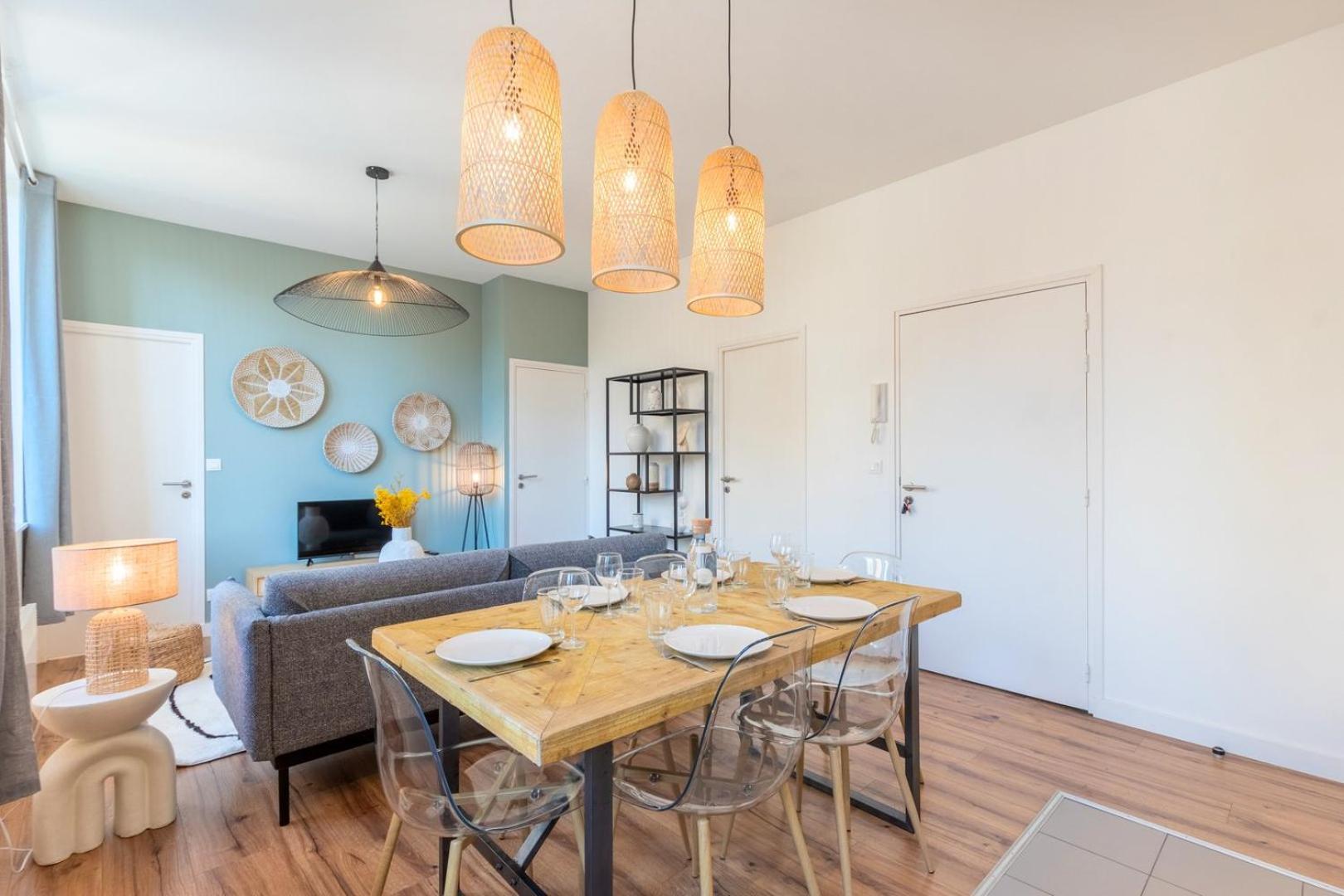 Modern, Quiet 3-Bedroom Apartment With Parking Marcq-en-Baroeul Esterno foto