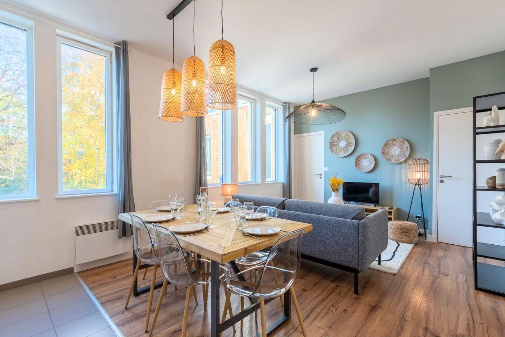 Modern, Quiet 3-Bedroom Apartment With Parking Marcq-en-Baroeul Esterno foto
